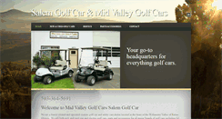 Desktop Screenshot of midvalleygolfcars.com